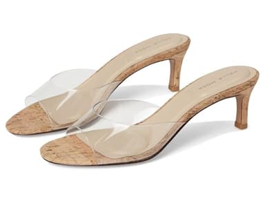 Pelle Moda Women's Unia 3 Slide Sandal, Clear, 8