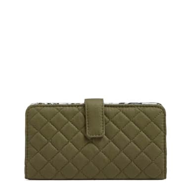 Cotton Finley Wallet With RFID Protection, Climbing Ivy Green, One Size