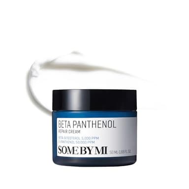 SOME BY MI Beta-Panthenol Repair Cream – 1.69oz, 50ml – Hydrating Face Moisturizer with Panthenol & Redness Relief – Skin Barrier Repair & Soothing Face Cream with Beta-Sitosterol – Korean Skin Care