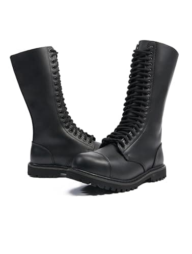 Brandit Phantom 20 Eyelet Boots Black Sizes 4/38 to 13/47, black, 10