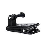Sametop Backpack Strap Mount Quick Clip Mount Compatible with Gopro Hero 13, 12, 11, 10, 9, 8, 7, 6, 5, 4, Session, 3+, 3, 2, 1, Hero (2018), Fusion, Max, DJI Osmo, Xiaomi Yi Action Cameras