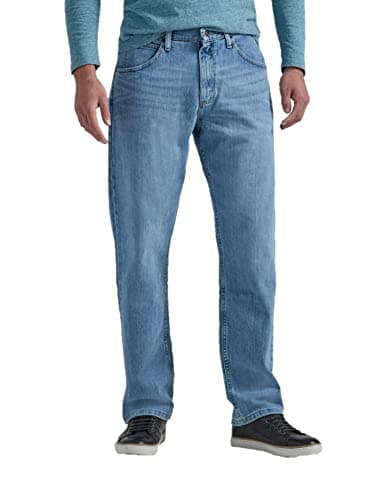 Wrangler Authentics Men's Classic 5-Pocket Relaxed Fit Flex Jean Stonewash Flex 38W x 28L