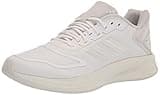 adidas Women's Duramo 10 Running Shoe, White/Zero Metallic/Grey, 8