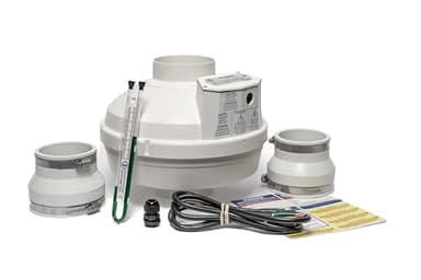 Festa AMG Maverick Radon Fan – 3“ Installation Kit - Quiet and Energy Efficient Radon Mitigation Inline Fans – High Performance 4” Duct Fan