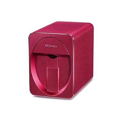 O'2NAILS Digital Mobile Nail Art Printer H1 (Red) - Mini Portable Nail Painting Machine Control Through Free Mobile App