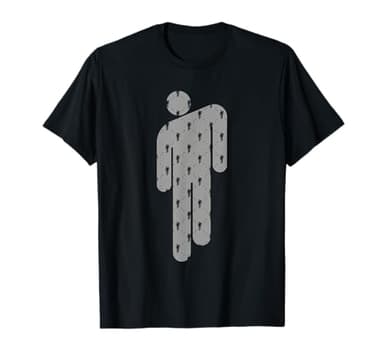 Billie Eilish Official Blohsh Black T-Shirt Small