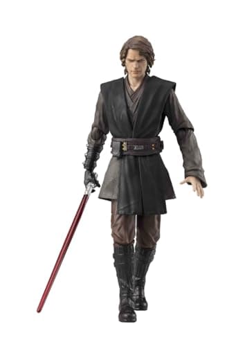 BANDAI Spirits S.H. Figuarts Star Wars: Asoka Anakin Skywalker (Star Wars: Ahsoka) Approx. 5.9 inches (150 mm), PVC & ABS Pre-Painted Action Figure