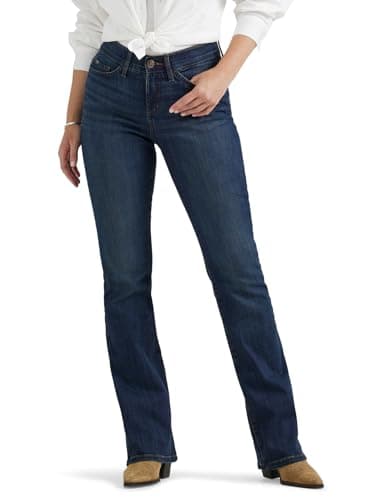 Lee Women's Ultra Lux Comfort with Flex Motion Bootcut Jean Renegade 12 Medium