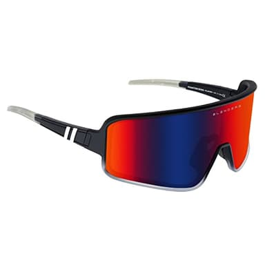 Blenders Eyewear Eclipse – Polarized Sunglasses – Wrap-Around Lens – 100% UV Protection – For Men – Phantom Boss