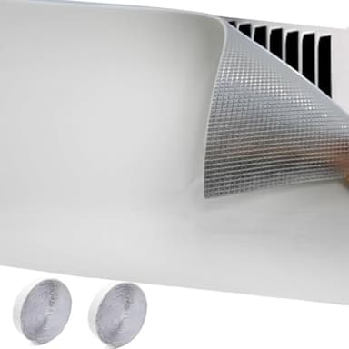 Attic Fan Cover with Velcro Strips for Vents, Whole House Fan Cover for Ceiling, Attic, RV, Garage, Reflective, Thermal Foam