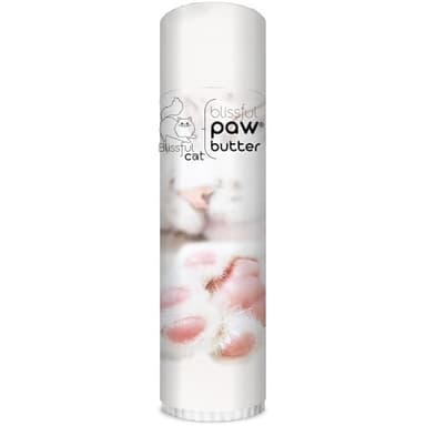 The Blissful Cat Paw Butter, Moisturizer for Dry Paw Pads, Softens and Protects a Rough Paw, Versatile, Lick-Safe Cat Paw Balm, 0.50 oz.