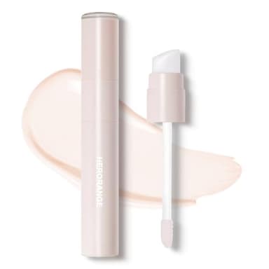 Liquid Concealer Highlighter Makeup, Matte Face Eye Highlight for Cool Toned, Lightweight Moisturizing Waterproof, Long Lasting Cream Contour Sitck with Brush Vegan & Cruelty-Free #01 Cool Pink White