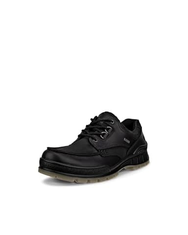 ECCO Men’s Track 25 Low Gore-TEX Waterproof Hiking Shoe, Black Full Grain Leather, 10-10.5