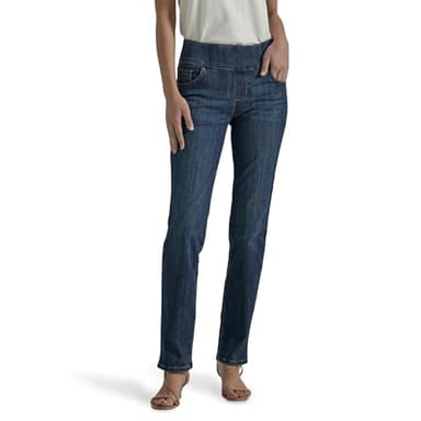 Women's Sculpting Slim Fit Slim Leg Pull On Jean, Landslide, 12