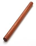 Wood Rolling Pins for Baking- Fulimax 16" Classic Wooden Rolling Pin for Dough, Rodillo Para Masa for Fondant Pizza Pie Crust Cookie Pastry Pasta, Baking Essentials, Rosewood