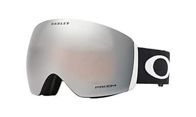 Oakley OO7050-01 Flight Deck Ski Goggles, Matte Black/Prizm Black Irid