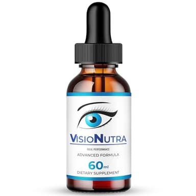 VisioNutra Drops, Official VisioNutra Eye Health Supplement Drops - Maximum Strength, All Natural Visual Wellness & Crystal Clear View, Advanced Visio Nutra Droppers Support Reviews (1 Pack)