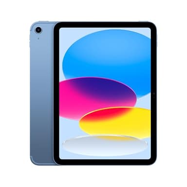 Apple iPad 11-inch: A16 chip, 11-inch Model, Liquid Retina Display, 128GB, Wi-Fi 6 + 5G Cellular, 12MP Front/12MP Back Camera, Touch ID, All-Day Battery Life — Blue