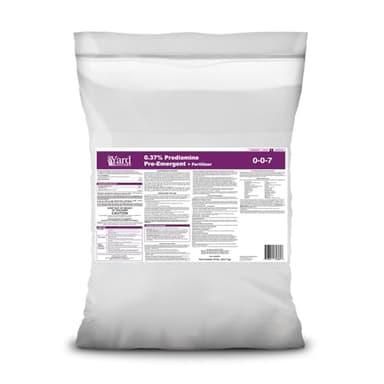 0-0-7 Granular Prodiamine Pre-Emergent Herbicide Fertilizer - 45lbs Covers 15,000 sq ft at 3 lbs/1,000 sq ft - Great for preventing crabgrass, POA annua (Annual Bluegrass), and More