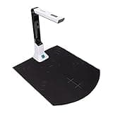 Document Camera 8MP 4K Ultra High Definition USB Document Scanner A4 Auto Focusing for Distance Learning, Video Conferencing, Remote Working, Stop Motion, etc