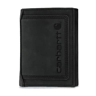 Carhartt Men's B0000213 Detroit Trifold Wallet One Size Fits All Black