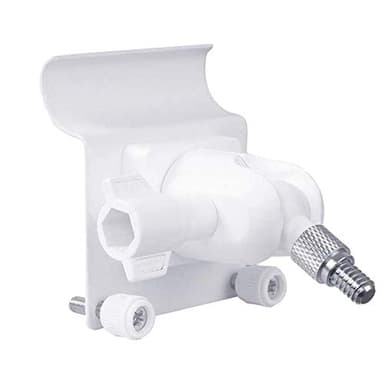 HOLACA [Upgraded Version] Vinyl Siding Clips for Arlo ZUMIMALL Ring Eufy Security Camera, Hanger Hooks for Mounting Security Camera, Weatherproof Stainless Steel Material (1 Pack, White)