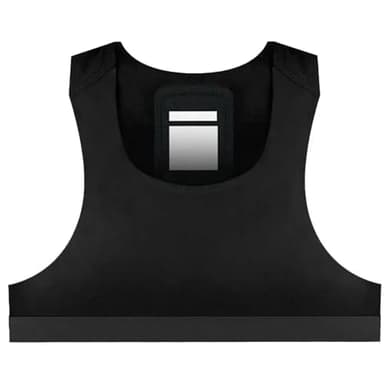 Nyutcwe Soccer Training Equipment, Spandex Soccer Training Trackers Vest with GPS, Breathable Flexible Fit Trackers for Football, S