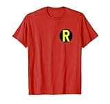 Batman Robin Left Chest Logo T-Shirt