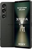 Sony Xperia 1 VI XQ-EC72 5G Dual 512GB 12GB RAM Factory Unlocked (GSM Only | No CDMA – not Compatible with Verizon/Sprint) Global Version Smartphone – Khaki Green