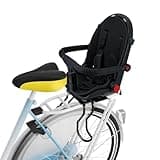 OUSEXI 2025 New Rear Child Bike Seat, Child Bike seat for 1-3 Years Old,Rotatable Rear Mounted Toddler Bike Seat,Rear Frame Mounted Baby Bike Seats Kids Safety