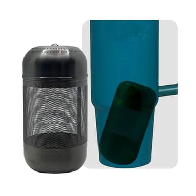 316 Stainless Steel Ion-Plated Fruit Infuser Insert &Tea Infuser for Loose Leaf,Compatible with Stanley,Hydro Flask,Iron Flask, Takeya,ThermoFlask，Reusable Filter for Herbs, Lemon, Cucumber