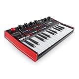 AKAI Professional MPK Mini Play MK3 - MIDI Keyboard Controller with Built in Speaker and Sounds Plus Dynamic Keybed, MPC Pads and Software Suite