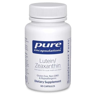 Pure Encapsulations Lutein & Zeaxanthin - Supports Overall Vision* - Maintains Macular Pigment & Eye Health* - Antioxidant Support* - Vegan-Friendly & Non-GMO - 60 Capsules