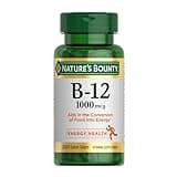 Nature's Bounty Vitamin B12, Supports Energy Metabolism, Tablets, 1000mcg, 200 Ct