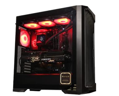 Mavark 4K Gaming PC Desktop Rig Intel 13th Gen Raptor Lake i9-13900K 5.8GHz RTX 4090 24GB GPU Overclocking AIO CPU Liquid Cooler 2.4" IPS Display GeForce RTX 4090 24GB Win 11 Pro 2TB SSD 128GB RAM