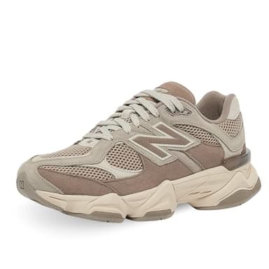 New Balance 9060 Big Kids Shoes (Mushroom Arid Stone, 7)