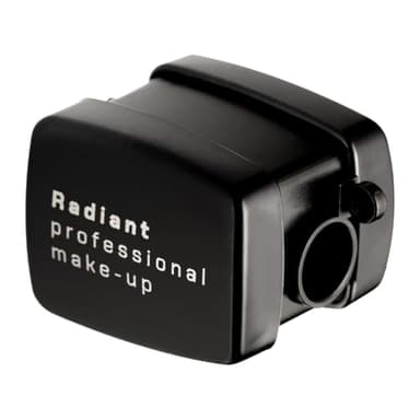Radiant Professional Pencil Sharpener for Soft Pencils - Makeup Sharpener with Catcher for Lip & Eye Pencils