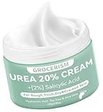 Urea Cream 20 Percent For Feet Plus 2% Salicylic Acid 8.82 oz || Foot Cream and Hand Cream Maximum Strength with Hyaluronic Acid, Tea Tree, and Aloe Vera for Deep Moisturizes, Callus Remover