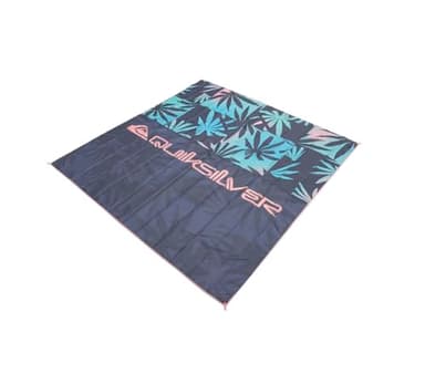 Quiksilver Sand-Free Beach Mat – Large Waterproof Outdoor Picnic Blanket, Lightweight Foldable Mat for Beach, Camping, Park, or Travel – Fits 4-6 People, Quick-Dry, Durable