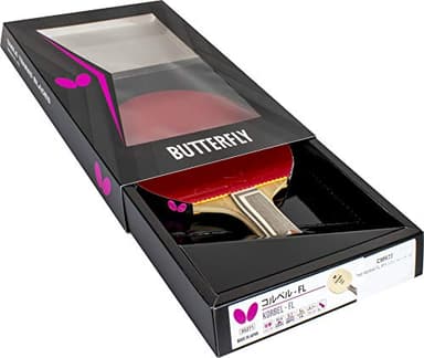 Butterfly Petr Korbel Blade & Sriver Rubber Shakehand Table Tennis Racket | Pro-Line Series | Classic Blade And Rubber Combination That Can Do It All | Recommended For Advanced Level Players