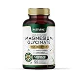 Built By Nature Magnesium Glycinate 1000mg – High Absorption Magnesium Supplement – 100% Chelated, Gentle on Stomach - Muscle, Heart, Bone & Relaxation Support - Non-GMO, Vegan - 120 Capsules
