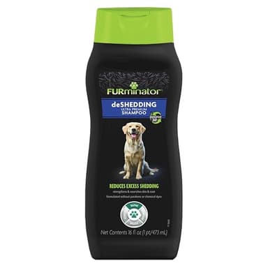 FURminator Ultra Premium deShedding Shampoo for Dogs Helps Reduce Excess Shedding, 16 oz