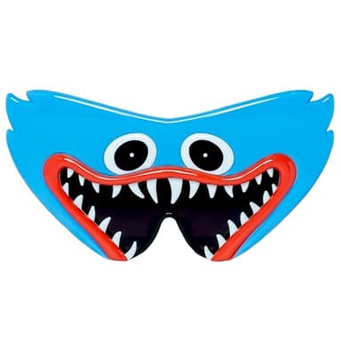 Sun-Staches Huggy Wuggy Sunglasses | Official Poppy Playtime Costume Accessory | One Size Fits Most