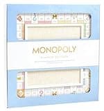WS Game Company Monopoly Bianco Edition with Foil-Stamped Wood Game Board and Premium Components