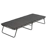 Coleman ComfortSmart Big & Tall Cot with Mattress, Folding Steel Camp Bed with Plush Pad for Comfortable Sleeping