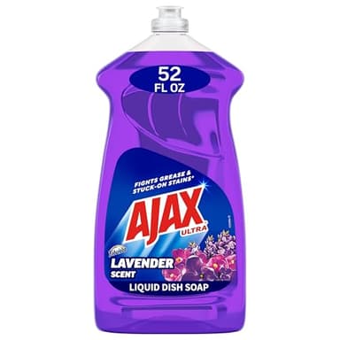 Ajax Ultra Liquid Dish Soap With Fabuloso, Lavender Scent, 52 Oz