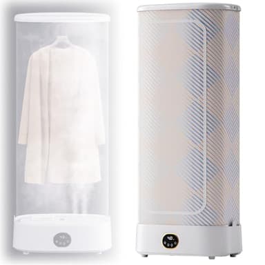 Steam Closet for Clothes Professional Grade Steam Dryer, Dual Sanitization (UV + Heat), 25% Larger Capacity, 3D Circulation, Today Wash, Today Wear, For Coats & Blankets