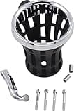 Ciro Chrome Big Ass™ Drink Holder with Chrome Perch Mount