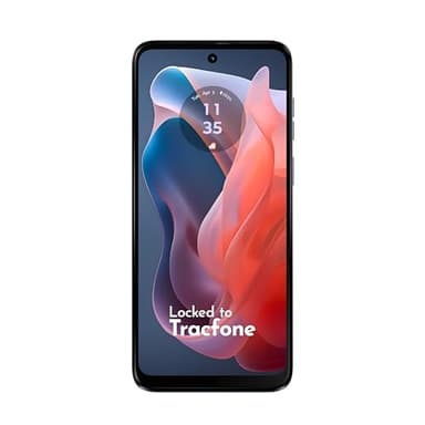 Tracfone, Motorola Moto g Play 2024, 64GB, Prepaid Smartphone, Sapphire Blue, 50MP Camera, Locked