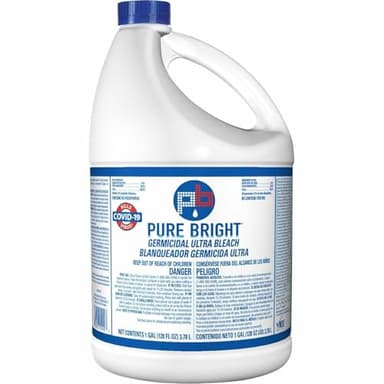 KIK 8635042 Pure Bright Ultra Bleach 1 Gal White